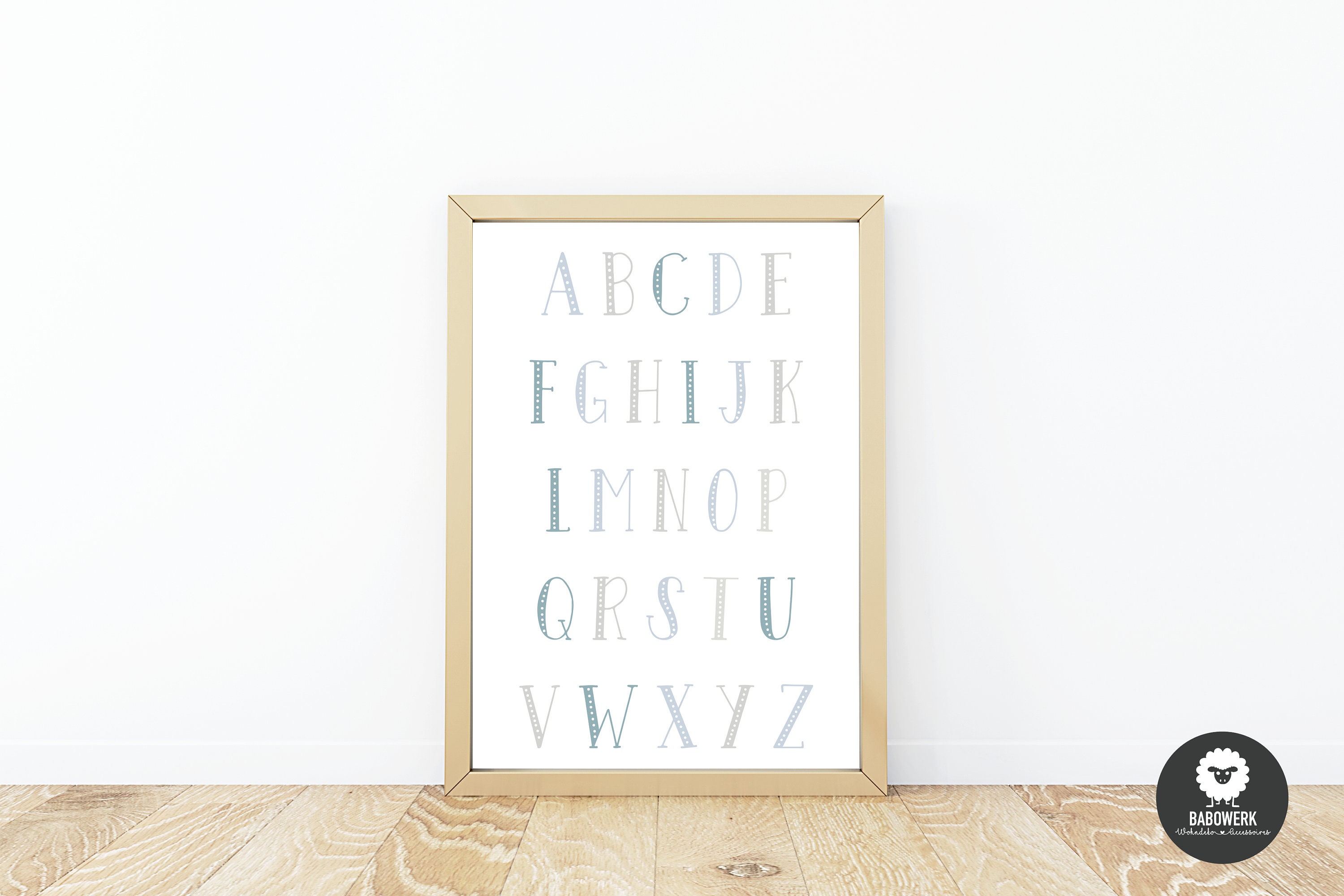 Conjunto de carteles de la sala infantil A4 o A3 Set con nube | Etsy