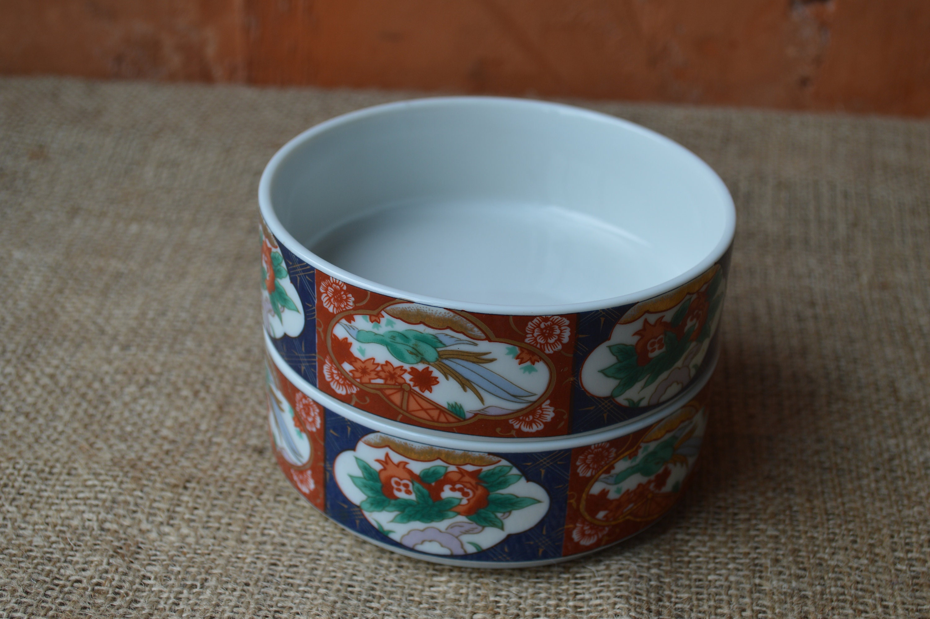 2 Andrea by Sadek Japanese Stacking Bowls Vintage Etsy