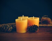 votives pure beeswax hand poured