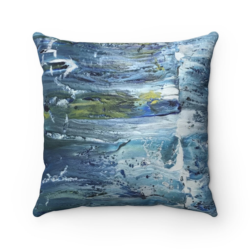 Ocean Pillow Etsy
