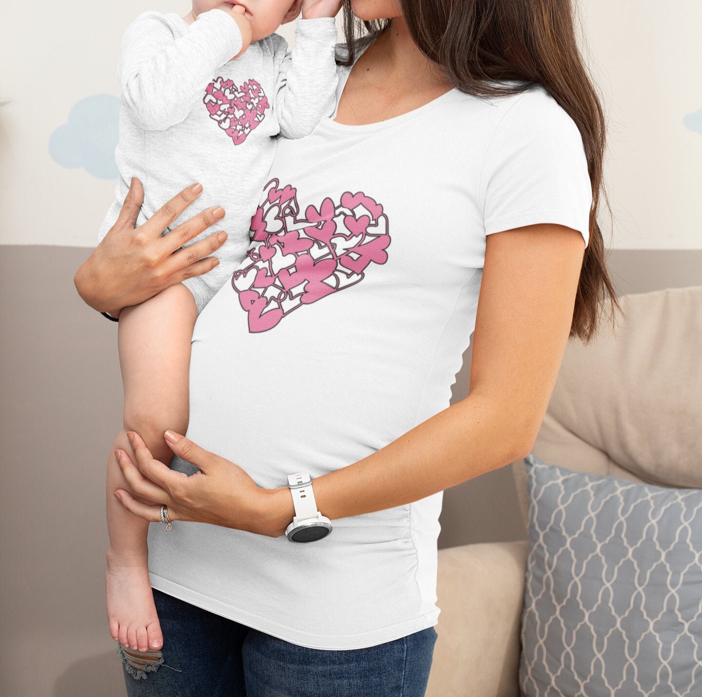 Baby and mommy matching outfits mommy and baby matching | Etsy