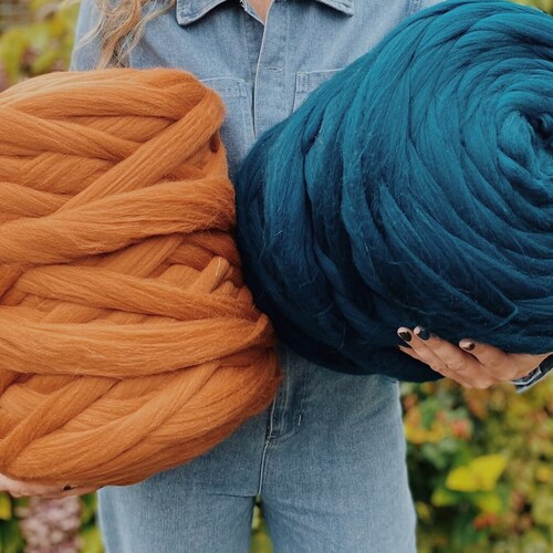 Chunky Arm Knitting Yarn for Armknit DIY Projects 100 Etsy