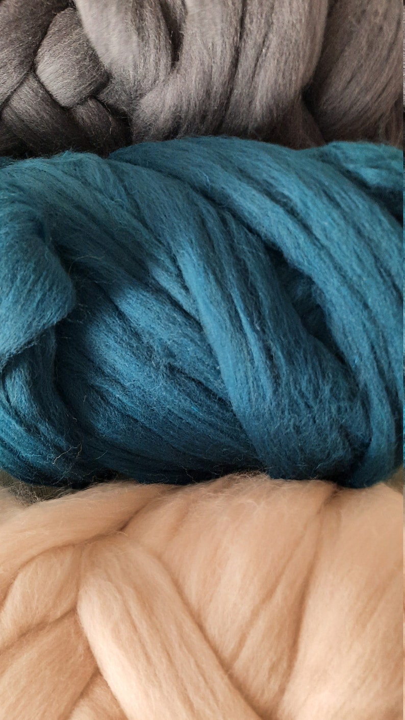 Chunky Arm Knitting Yarn for Armknit DIY Projects 100% Merino Wool 画像 5