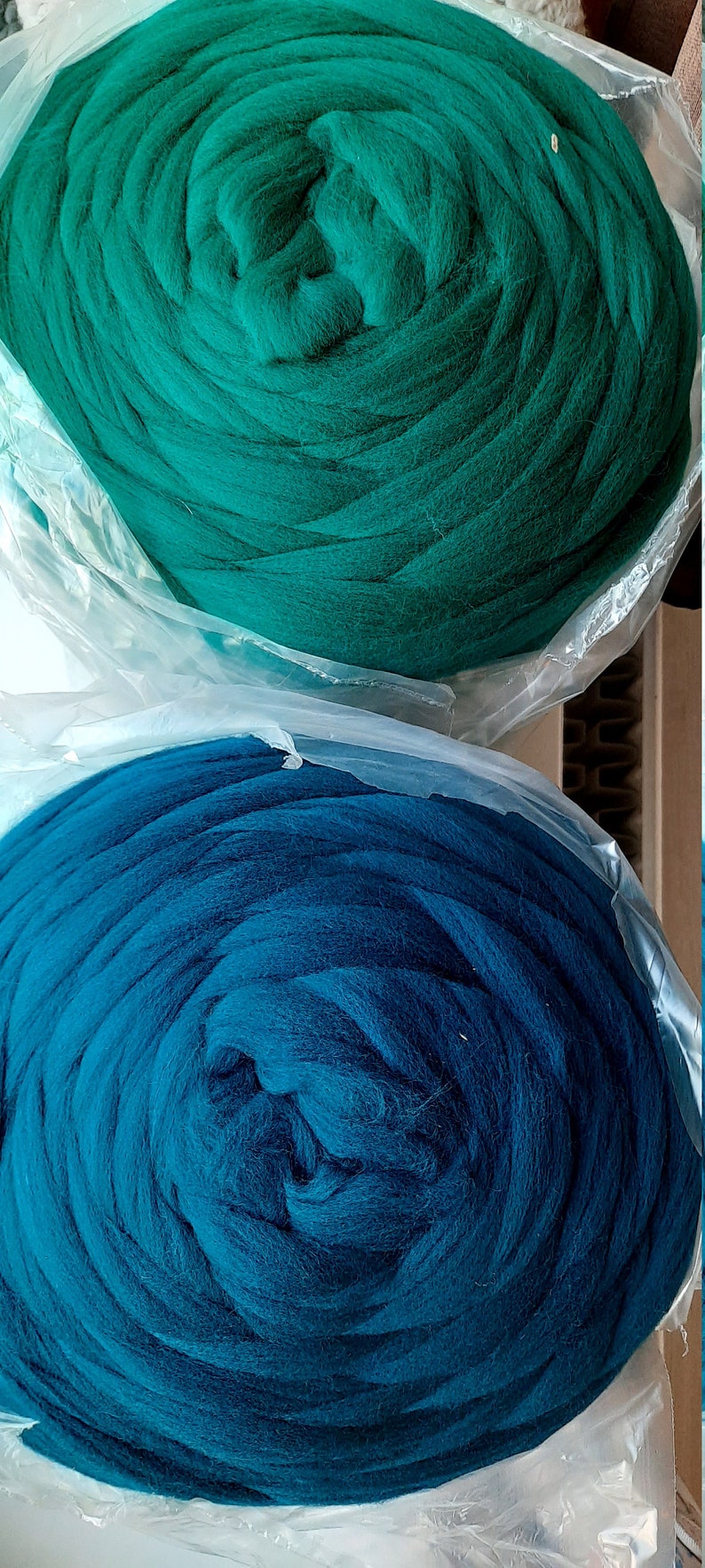 Chunky Arm Knitting Yarn for Armknit DIY Projects 100% Merino Wool image 6