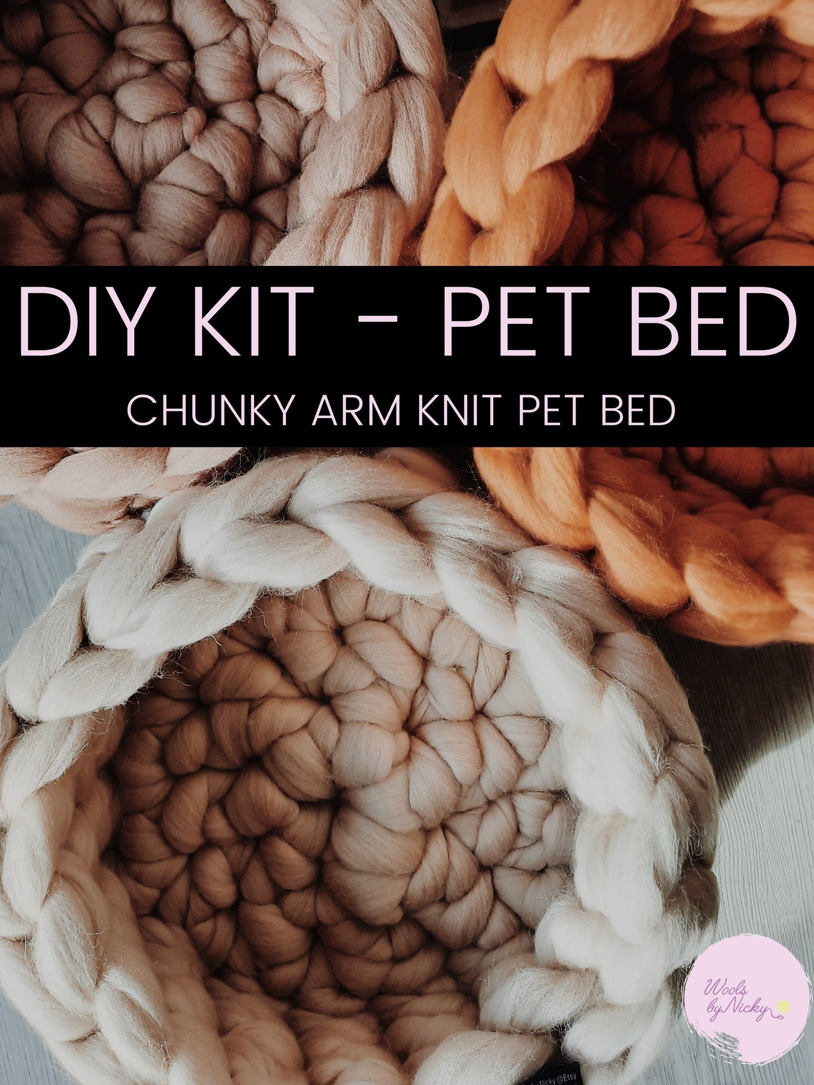 DIY Catbed Kit Make Your Own Cat Bed Etsy