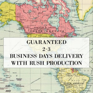 Guaranteed 2-3 Business Days Delivery with Rush Production