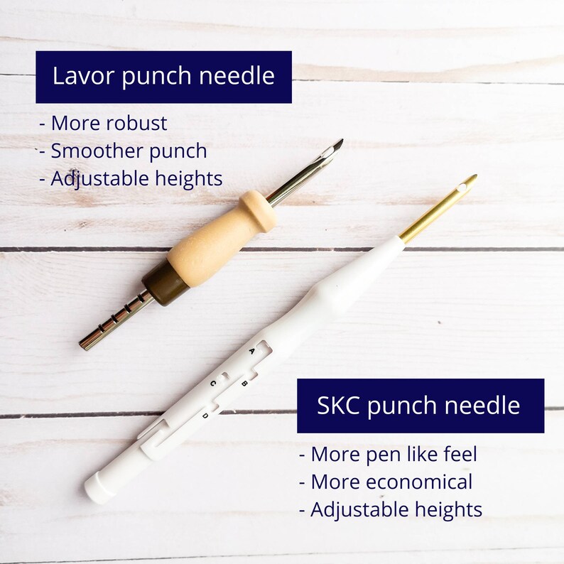 DIY Punch Needle Kit Tranquil Lake Canoe/ Learn to punch needle / DIY Punch needle kit / Beginner punch needle kit image 6