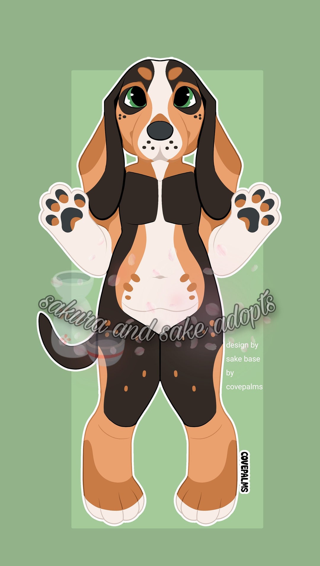 Beagle Oc Anthropomorphic Beagle Furry Oc Adopt. - Etsy