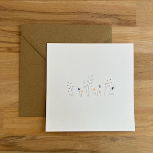 Carte postale remerciements, anniversaire, naissance, bébé, merci, papeterie, illustration