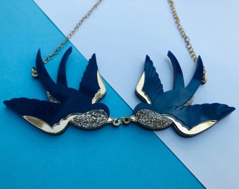 Sparrow Statement Necklace