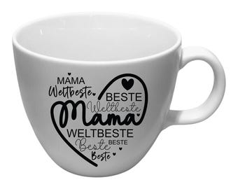 XXL Tasse 1000ml - Vollzeit Opa - Riesen Kaffeebecher – Spülmaschinenfest eingebrannt – Lustige Geschenkidee für Rentner & Opas