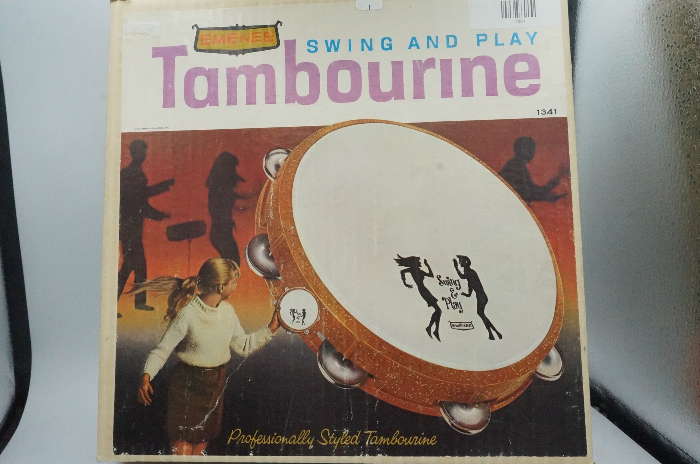 Vintage Tambourine - Etsy