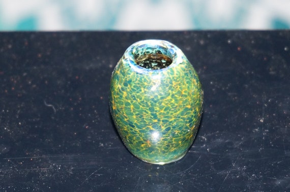 Hand Blown Glass Dread Bead - Etsy display picture 3