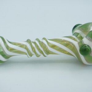 Hand Blown Glass Tobacco Pipe