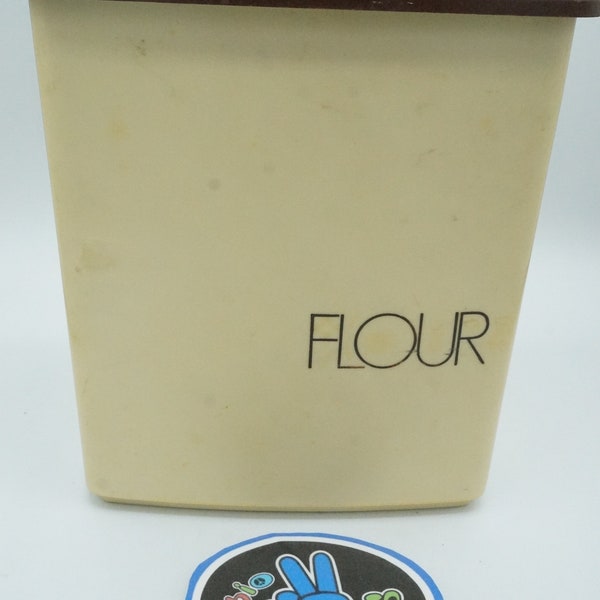 Vintage Tucker House Wares 1970s Flour Container