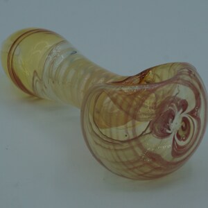 Hand Blown Glass Tobacco Pipe