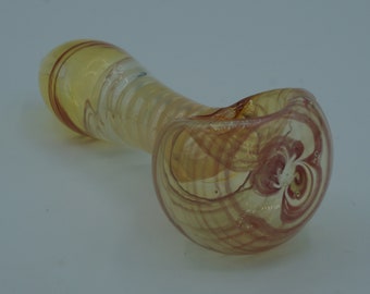 Hand Blown Glass Tobacco Pipe