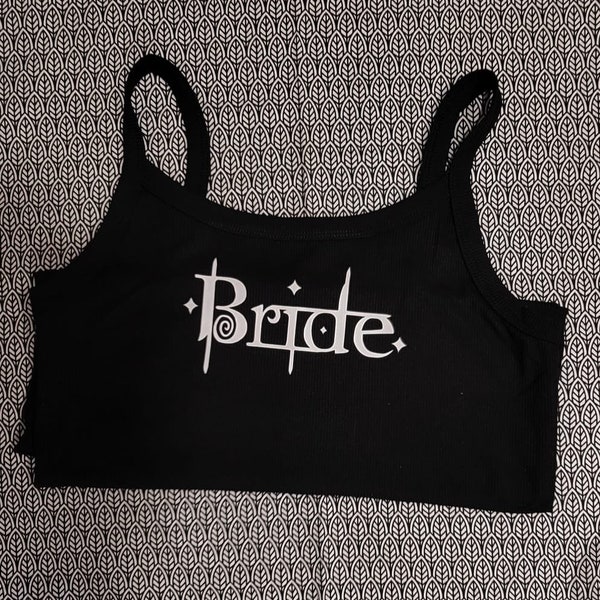 Twilight Bride Tank Top Bachelorette Team Edward Party Vampire Wedding