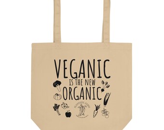 Veganic is the New Organic Bag, Vegan, Organic Cotton
