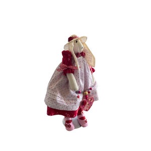 Art doll, bunny, Collectibles Dolls,Valentine