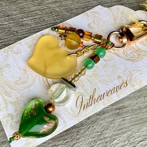 Murano Glass Bag Charm - Etsy