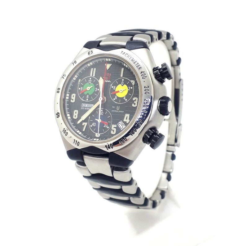 Universal Genève AYRTON SENNA N41 Men Luxury Chronograph Etsy