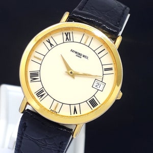 Women&#39;s watch Raymond Weil 18k Gold Electroplated Original swiss made watch