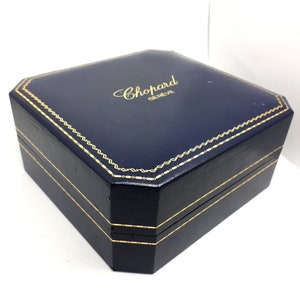 Impressive Chopard Jewellery Box With Manual and Outer Case
