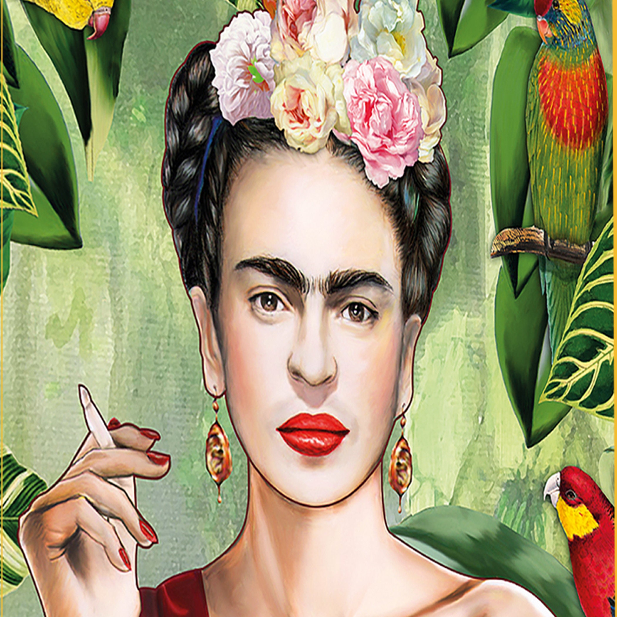 Frida Kahlo Portrait - Magna Canvas