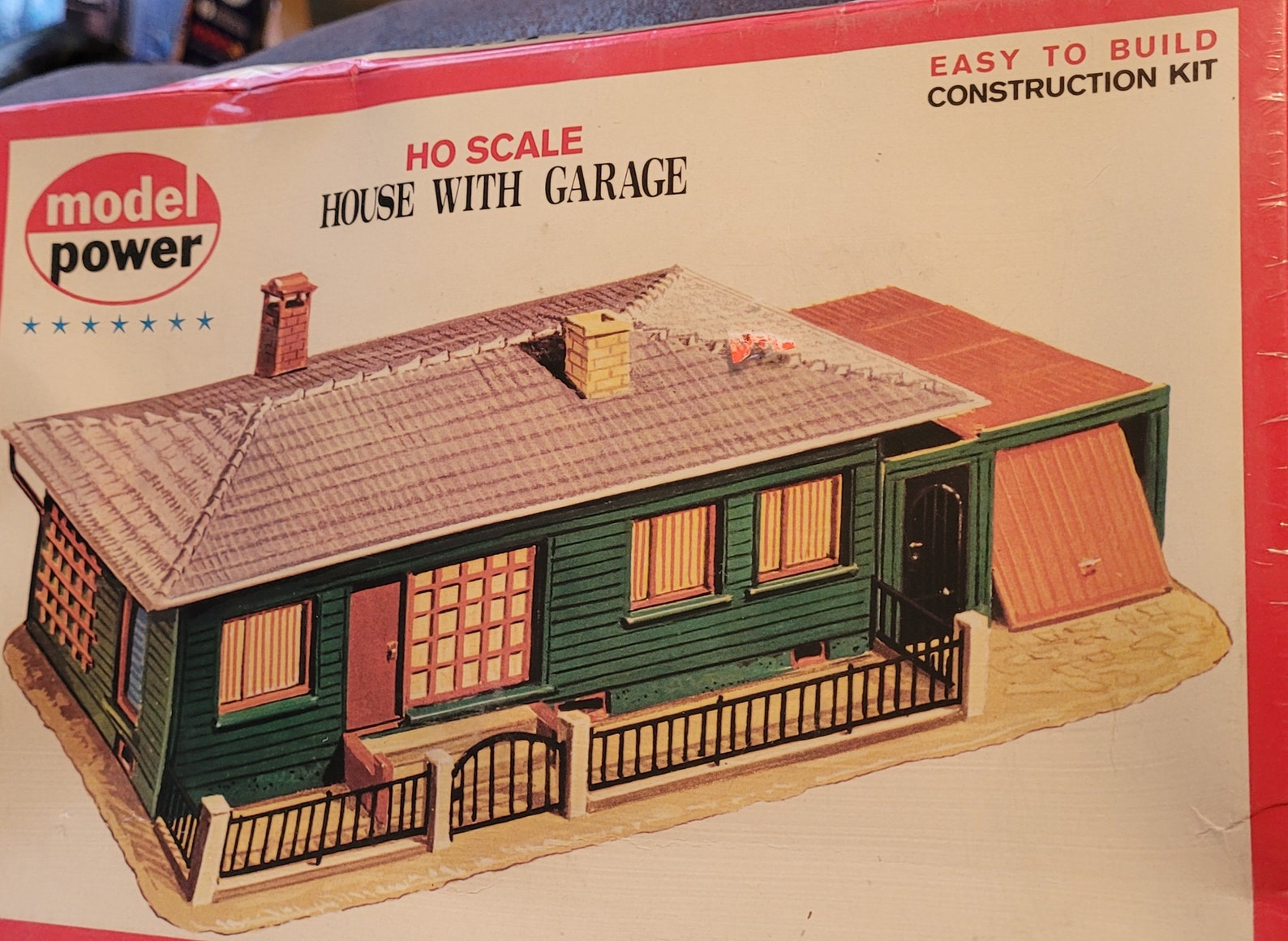 Model Power HO Scale House with Garage NIB Kit Etsy
