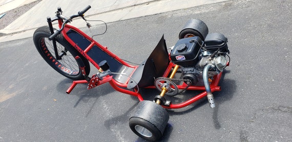 26" Fat Tire Drift Trike Frame Kit with Gymkhana hand brake mount