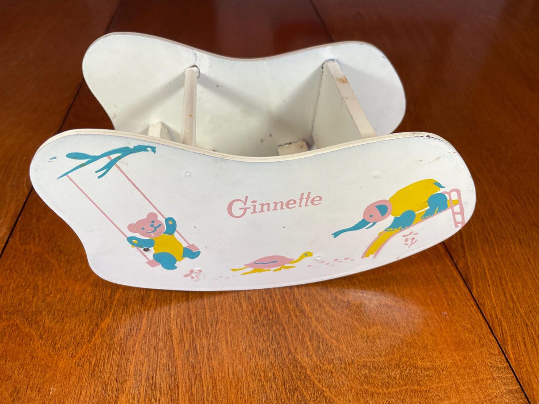 Ginnette’s Own Custom Design Shoo-fly Rocker With Original Box - Etsy