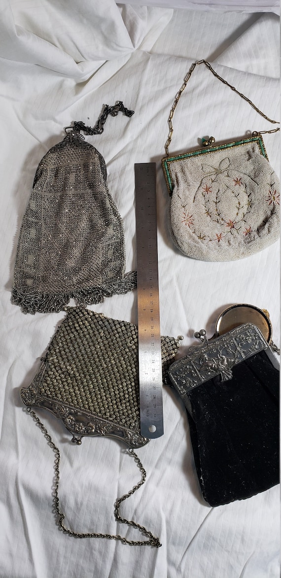 4 vintage purses from 20s