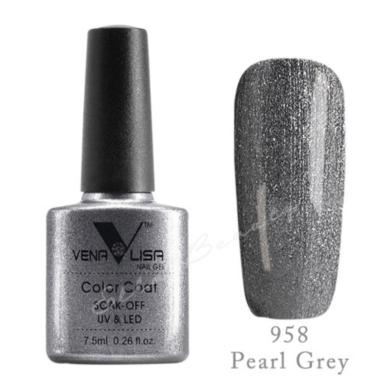 Pro LED/UV Curing Gel Polish Colour Set the Metallic Etsy