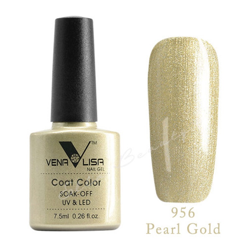 Pro LED/UV Curing Gel Polish Colour Set the Metallic Etsy