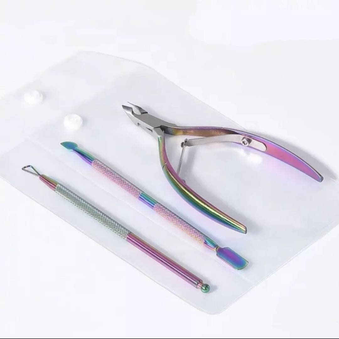 Cuticle Pusher Nipper Set for Manicure & Pedicure High Quality Etsy