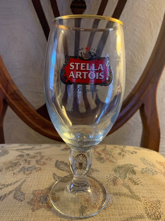 12 ounces Stella Artois Belgium Beer/CocktaIl Glasses | Etsy