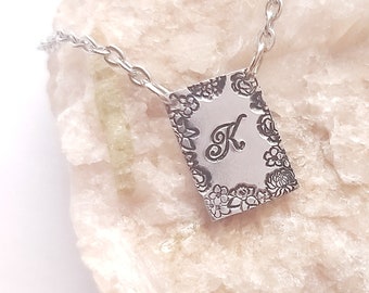 Rectangle Initial - Etsy Canada