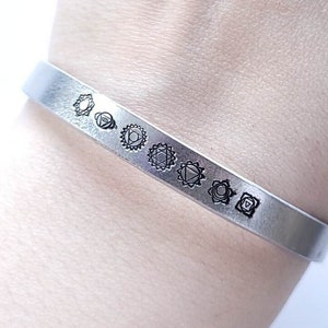 Chakra Bracelet, Adjustable, Wellness, New Age Health, Yoga