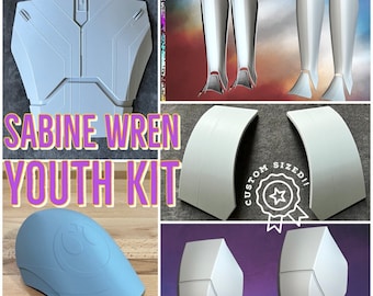 YOUTH Sized Sabine Wren/ Mandalorian/ Ahsoka Season 1 Full Armor Kit/ Halloween Costume