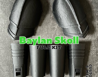 Baylan Skoll Armor Kit: Custom Sized, Wearable Costume