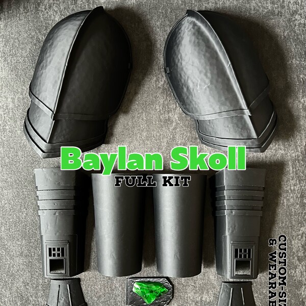 Baylan Skoll Armor Kit: Custom Sized, Wearable Costume