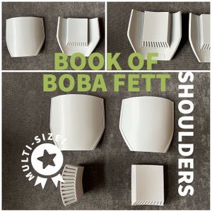 Shoulder Armor; Boba Fett / The Book of Boba Fett / Mandalorian