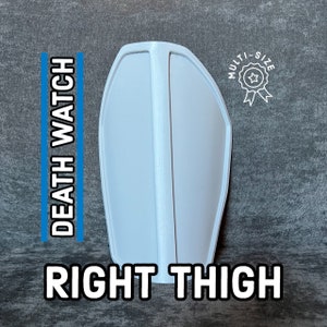 Death Watch Mandalorian Right thigh armor