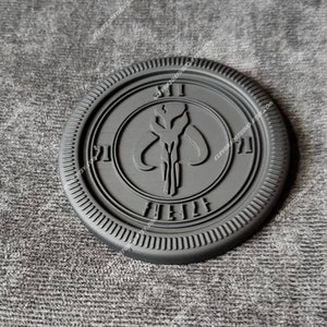 Mythosaur Skull Badge Stainless Steel cold cast fender trail badge replacement funny offroad