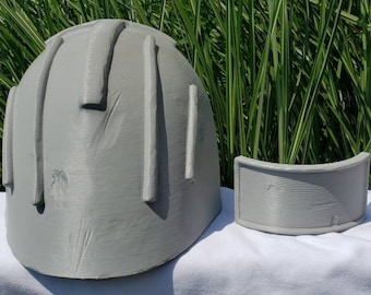 Heavy Infantry Mando Armor, Battle Damaged Right Shoulder Plate
