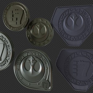 New Republic Credits / Book of Boba Fett Coin / Mandalorian Bundle