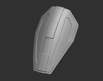 Bo-Katan Hip Plate Armor, 3D Printed Mandalorian Costume Prop