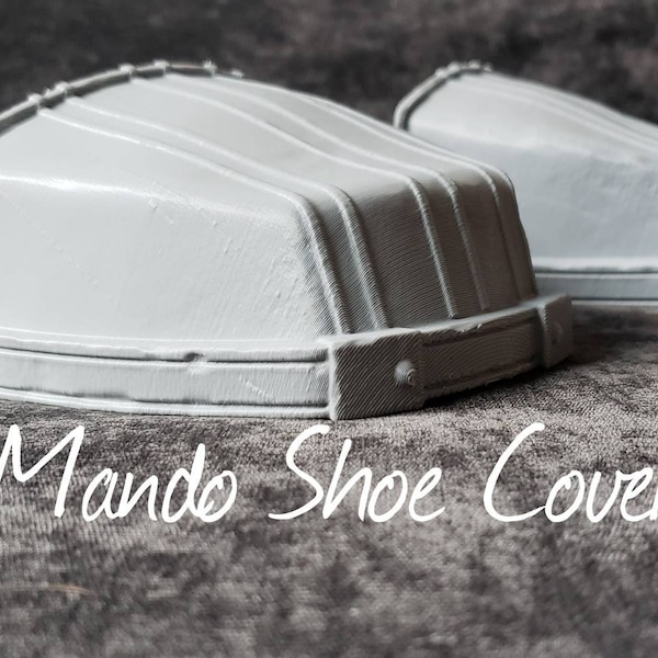 Mandalorian Heavy Infantry Shoe Armor Covers (Pair)