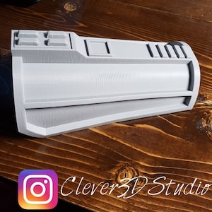 Cara Dune Right Forearm Gauntlet, 3D Printed.